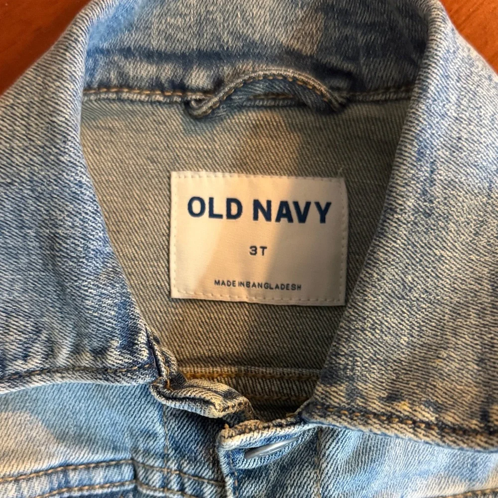 Old Navy Toddler Jean Jacket - Light Blue - 3T